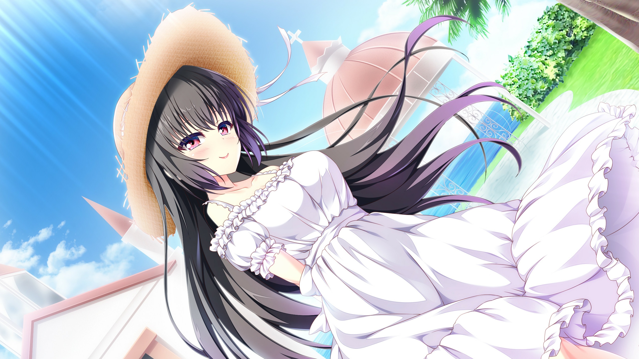hook rinks houkago cinderella tayori tanomi dress game cg summer dress ...